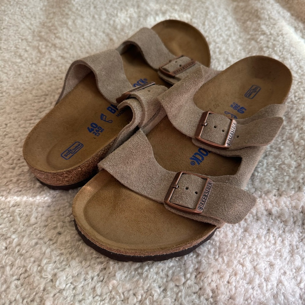 Birkenstock Arizona Suede Sandals Women’s Sz 9